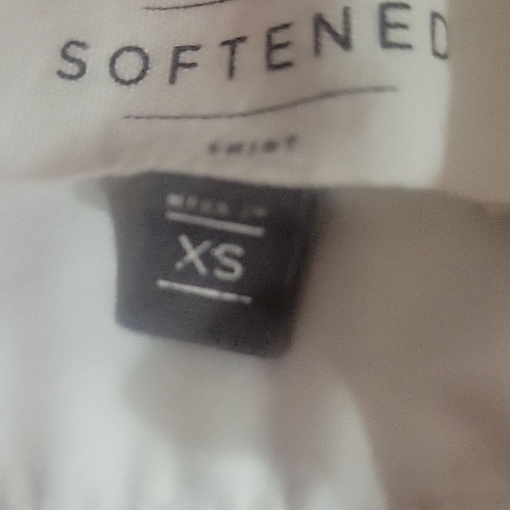 LOFT The Softened White Button Down Shirt, 100% Cotton, XS - Picture 5 of 5